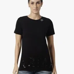 armani exchange Regular Fit T-Shirt with Logo Print-picture-51
