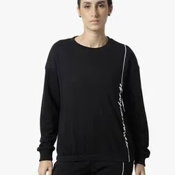armani exchange Sweatshirt with Elasticated Hem-picture-45
