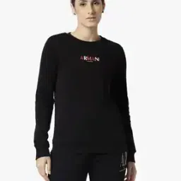 armani exchange Brand Embroidered Regular Fit Crew-Neck Sweatshirt-picture-24