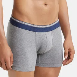 Jockey Men Pack of 2 Grey Solid Trunks US60-0205-MGRML image 3