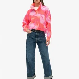 superdry Women Printed Regualr Fit Sweatshirt image 2