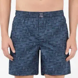 jockey US57 Super Combed Mercerized Cotton Woven Boxer Shorts with Side Pocket image 2