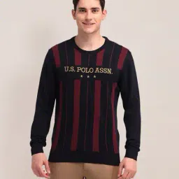 u.s. polo assn. Men Brand Embroidered Regular Fit Pullover image 2