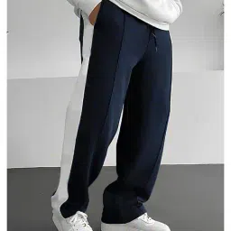 jump cuts Men Colourblock Track Pants image 2