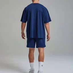 fflirtygo Men Typographic Print T-Shirt & Shorts Set image 2