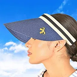 toniq Women Striped Sun Hat image 2