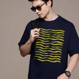 buda jeans co Men Graphic Oversized Fit Crew- Neck T-Shirt image 2