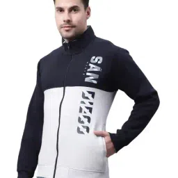 cantabil Typographic Print Zip-Front Jacket image 2