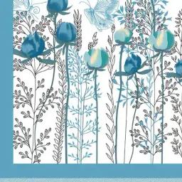 jaipur fabric 240 TC Floral Print Cotton King Size Bedsheet with 2 Pillow Covers image 2