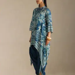 soch Women Floral Print A-Line Kurta Set image 2