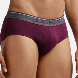 jockey 8037 Super Combed Cotton Brief with Ultrasoft Waistband image 2