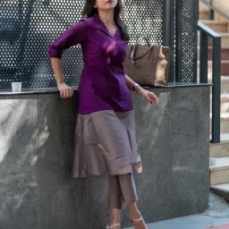 svaraa Women A-line Kurta Set image 2