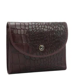 da milano Textured Wallet with Metal Accent  image 2