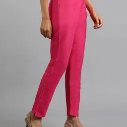 Women Pants with Semi-Elasticated Waist image 2