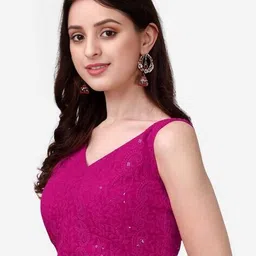 ezstall Women Back Open Blouse image 2