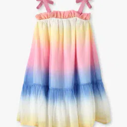 kg frendz Girls Ombre-Dyed A-Line Dress image 2