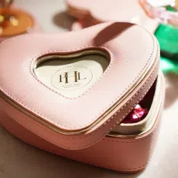 pure home and living Faux Leather Storage Box with Photo Frame image 2