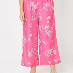 r&b Women Printed Palazzos with Elasticated Waist image 2