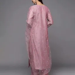 nyrika Women Embroidered Straight Kurta Set image 2