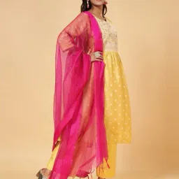 rangmanch by pantaloons Women Cotton Stripes Dupatta image 2