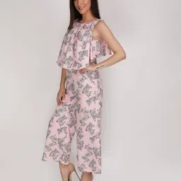jakanary Women Floral Print Jumpsuit image 2