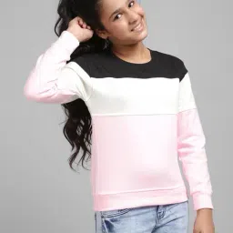 nick & jones Colourblock Sweatshirt with Ribbed Hem image 2