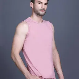 godfrey Cotton Round Neck Sleeveless Vest image 2