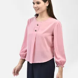 futuro Women Relaxed Fit Round Neck Top  image 2