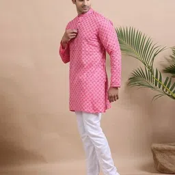 tattva Men Regular Fit Short Kurta image 2