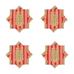 handicraft-palace Pack of 6 Printed Cotton Dinner Table Napkins   image 2