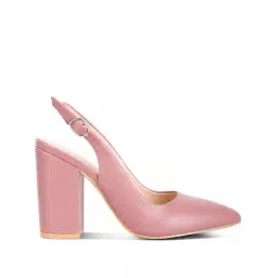 london rag Women Chunky Heeled Sandals with Buckle Fastening image 2