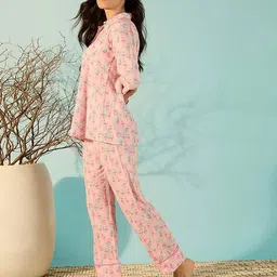 the kaftan company Women Printed Loungewear Set image 2