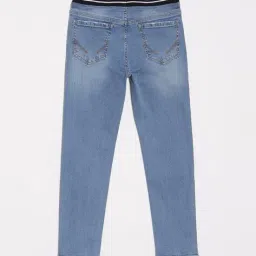 allen solly Boys Mid-Wash Jogger Jeans image 2
