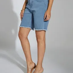 miss chase Regular High Rise Shorts image 2