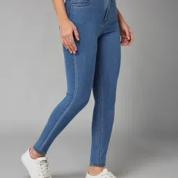 dolce crudo Women Skinny Jeans with Insert Pockets image 2