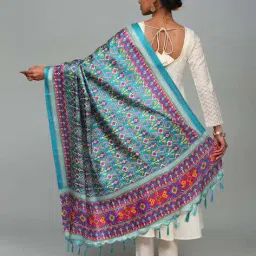 exotic india Women Printed Dupatta image 2