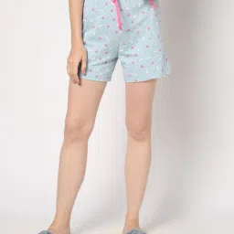 yousta Women Graphic Print Regular Fit Shorts image 2