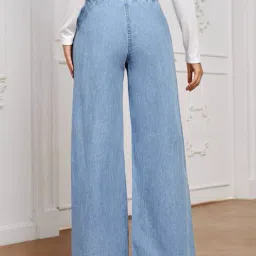 kashianxstyle Women Washed Boyfriend Jeans image 2