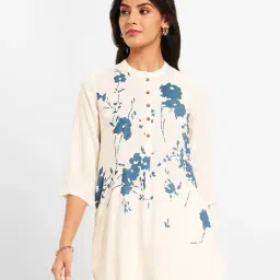 rangmanch by pantaloons Women Floral A-Line Tunic image 2