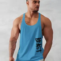 bab Men Typographic Vest image 2