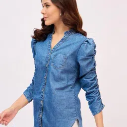 leia  Women Regular Fit Classic Shirt image 2