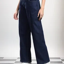 kotty Women High Rise Wide Jeans image 2