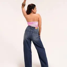 dayer Women High Rise Straight Jeans image 2