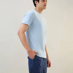 sleepz by raymond Men Cotton T-Shirt image 2