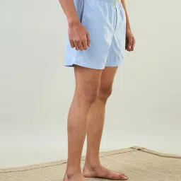 sleepz by raymond Men Mid-Rise Shorts with Insert Pockets image 2