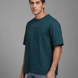 louis philippe Men Relaxed Fit Crew Neck T-Shirt  image 2