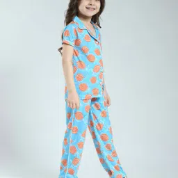 monte carlo Girls Micro Print Pants with Top image 2