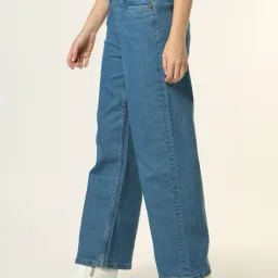 buda jeans co Women Lightly Washed Wide-Leg Jeans image 2