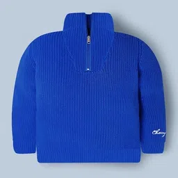 cherry crumble by nitt hyman Boys Ribbed High-Neck Sweater image 2