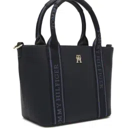 tommy hilfiger Women Bowler Shoulder Bag with Detachable Strap image 2
